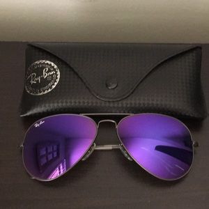 Ray-Bans Aviator Purple